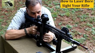 How to Laser Bore Sight a Rifle [upl. by Ylra]