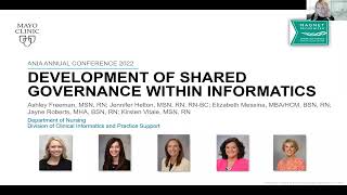 Development of Shared Governance within Informatics [upl. by Garlaand]