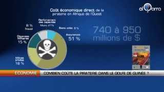 Combien coûte la piraterie aux pays du golfe de Guinée [upl. by Norred]