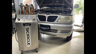 Mitsubishi Freeca 2001 Brake Fluid Exchange [upl. by Yllaw819]