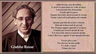 Franco Battiato  Giubbe Rosse CON TESTO [upl. by Leahcimnaes]