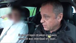 Dikke Mercedes S Klasse en Audi A8 hebben een RACE I WEGMISBRUIKERS [upl. by Ellertal]