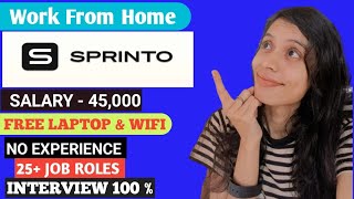 Work From Home Job 🤩  Remote Jobs Online Job [upl. by Enerehs]