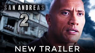 San Andreas 2 Trailer 4 HD Dwayne Johnson Carla Gugino Alexandra Daddario Fan Made [upl. by Narahs]