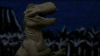 Alone Dinosaur part 1 stopmotion [upl. by Kaczer642]