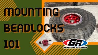 Mount BEADLOCKS The RIGHT WAY Watch This BEFORE Mounting Your OffRoad Tires On BEADLOCK WHEELS [upl. by Burdelle281]