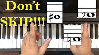 Paano Tugtugin ang SHARP at FLAT sa PIANOBasic Piano Lesson 7 [upl. by Crowell]