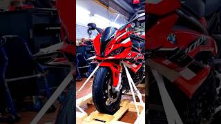 Unboxing a BMW S1000RR Racing RedYour Dream Bike viralvideo shorts youtubeshorts ytshorts [upl. by Nordin]