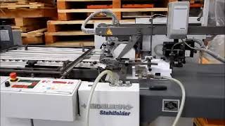 HEIDELBERG STAHL TI 5264X folding machine [upl. by Cairns670]