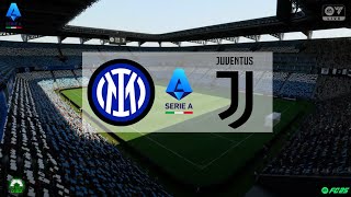 INTER DE MILAN vs JUVENTUS  SERIE A  EA FC25  PSD1EZ [upl. by Notak]