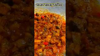 Kaliya of pangas fish llপাঙ্গাস মাছের কালিয়া llrathinamkrishna minivlog cooking oldayskitchen [upl. by Seebeck]