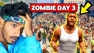 I Survived 100 DAYS in ZOMBIE ATTACK in GTA 5  DAY 3 Sharp Tamil Gaming  GTA 5 Mods [upl. by Adabelle]