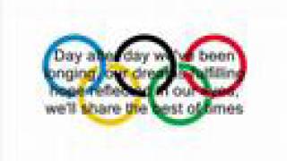 quotWe are readyquot  Theme song for Beijing Olympiad lyrics [upl. by Aicaca617]