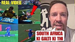 Ab De Villiers shocking statement on Suryakumar Yadav controversial catch after SA lost the WC FINAL [upl. by Corabelle633]