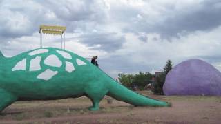 Flintstones Bedrock City Valle Arizona [upl. by Werby]