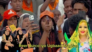 Ugbaad Aragsan iyo Reer Burco oo Jab culusi kala qabsaday [upl. by Chrotoem963]