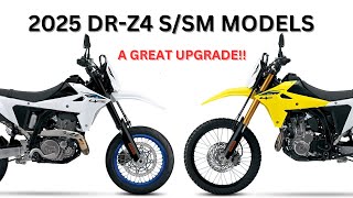 Suzukis New 2025 DRZ4SSM Model Whats Changed [upl. by Condon739]