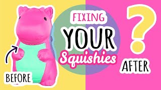 Squishy Makeovers Fixing Your Squishies 34 [upl. by Kermy680]