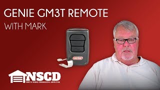 Tech Talks Genie GM3T Remote [upl. by Johnathan]