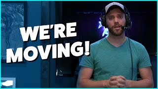 WE NEED TO MOVE OUR STUDIO ASAP  CHANNEL UPDATE [upl. by Elocel]