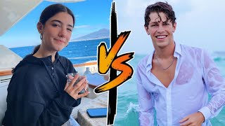 Charli DAmelio vs Ben Azelart Lifestyle Comparison 2023 [upl. by Eedoj]