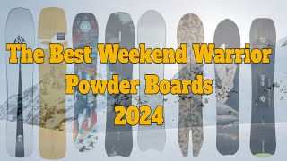 The Top 5 Powder Snowboards of 20232024 [upl. by Eniluj]