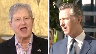 Sen John Kennedy Mocks Gavin Newsom’s quotGoofyquot Ideas [upl. by Ehcadroj]