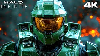 HALO INFINITE All Cutscenes Full Game Movie 4K 60FPS Ultra HD [upl. by Farlee197]