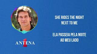 Antena 1  Patrick Swayze  Shes Like The Wind  Letra e Tradução [upl. by Leiso]