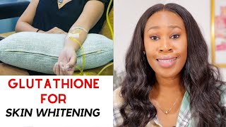 Is GLUTATHIONE Safe   Skin whitening with glutathione  Skin Specialist Advice [upl. by Enorahs]