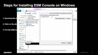 Arcsight ESM Console Installation [upl. by Nalym]