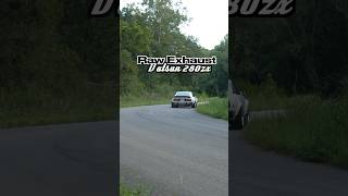 RAW EXHAUST SOUND  Datsun 280ZX [upl. by Idur]