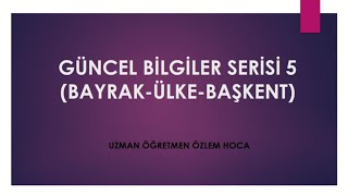 KPSS GÜNCEL BİLGİLER 5 BayrakÜlkeBaşkent [upl. by Haneeja851]