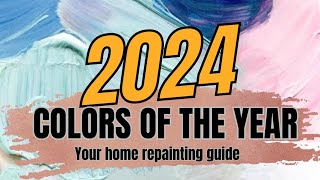 COLOR OF THE YEAR 2024 homerenovations paintcolors [upl. by Iruam662]