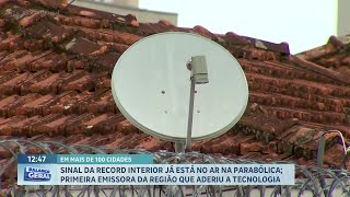 Sinal da Record Interior SP já está no ar na parabólica digital saiba como assistir [upl. by Ecnatsnoc48]