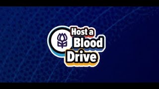 Host a blood drive—make a big impact in our community [upl. by Porty382]