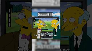 Mr burns ❤️ Nintendo Wii lisasimpson shorts thesimpsons [upl. by Zenia9]