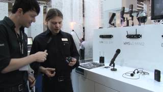 Musikmesse 2012 Frankfurt  AKG WMS40 MINI2 Wireless System [upl. by Wiese339]