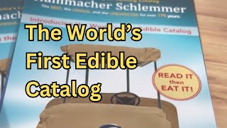 Hammacher Schlemmer  The Worlds First Edible Catalog [upl. by Caplan]