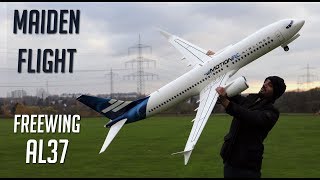 Motion RC AL37 RC Airliner maiden flight by Ramy RC [upl. by Claus119]