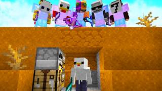 Minecraft Speedrunner VS 5 Hunters GRAND FINALE [upl. by Laenej265]