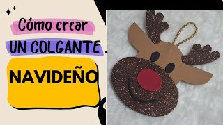 Una idea para hacer un adorno Navideño🎄2024fácil y económicoDIY shorts [upl. by Narat607]