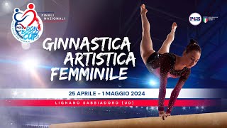 PREMIAZIONI  Martedì 30 Aprile  PGS Don Bosco Cup 24 Finali Naz Ginn Artistica [upl. by Nedda]