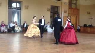 Quadrille Français Cancan Victorian  Ier concours de danse historique  Carnet de Bals [upl. by Jr]