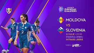 Live Fotbal feminin Moldova  Slovenia  Preliminariile WEURO 2025 [upl. by Dru995]