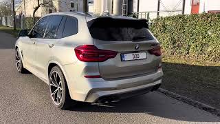 ICON PERFORMANCE  BMW F97 X3 M  CATLESS DOWNPIPES amp STAGE 2 TUNE  700Hp  BRUTAL SOUND [upl. by Lubba47]