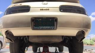 Lexus SC400 Exhaust No Resonators No mufflers [upl. by Malek]