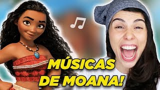 MELHORES MÚSICAS DE MOANA [upl. by Ellennej]