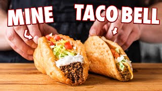 Making The Taco Bell Chalupa At Home  But Better [upl. by Elhsa]