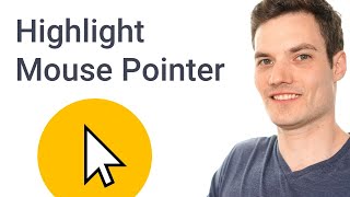 How to Highlight Mouse Pointer Windows 10 [upl. by Asert874]